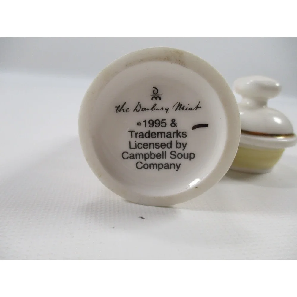 VTG 1995 Campbell's Soup Ceramic Paprika Spice Jar, 4